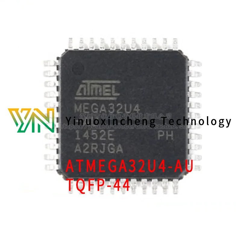 1DB/SOK eredeti Eredeti ATMEGA32U4-AU chip 8 bites mikrokontroller AVR 16K flash USB TQFP-44