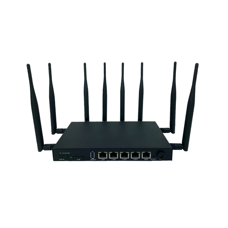 2.4 G&5G kétsávos Gigabit WS1208 Router SIM-kártya 4g wifi router EP06-EGY EM12-G EM160R RM500Q-AE