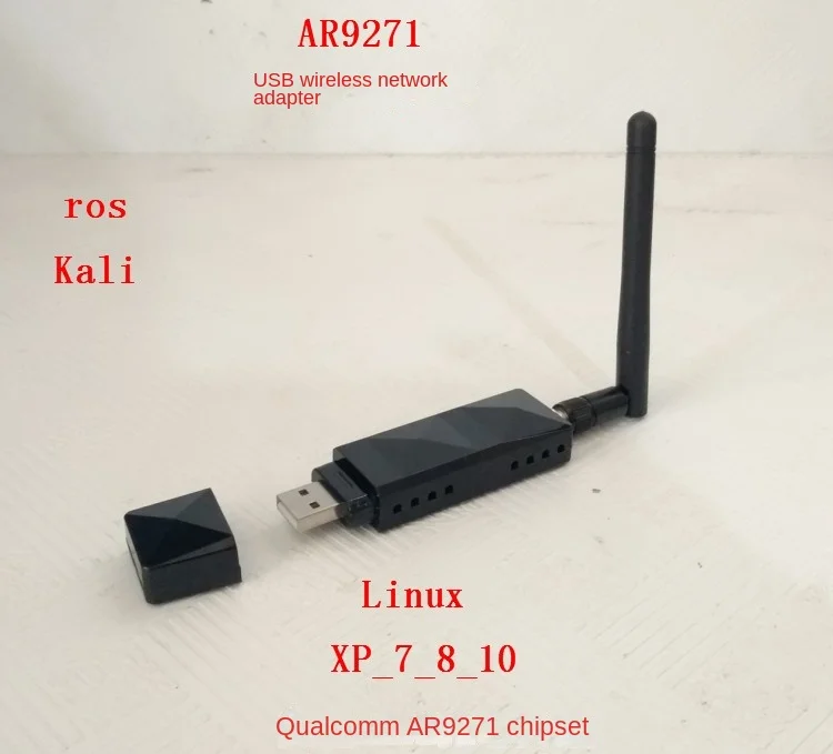 AR9271 USB Vezeték nélküli Kártya Ros Kali Ubuntu Linux Raspberry PI TV, Számítógép 