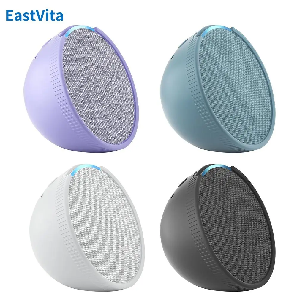 Audio Szilikon Hüvely Baleset Bizonyíték All-inclusive Bluetooth Hangszóró védőtok Esik Bizonyíték Audio asztali Állvány Az Echo Pop