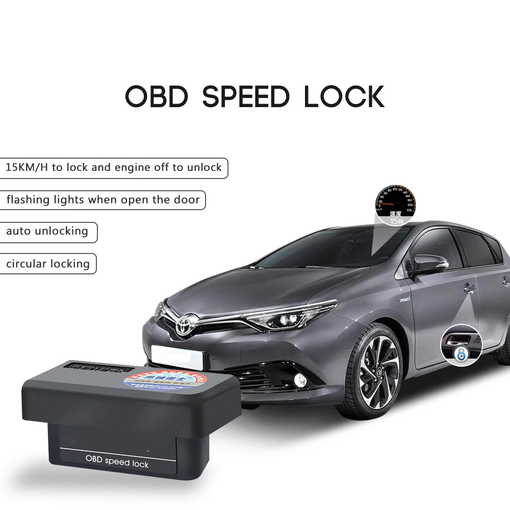 Autó auto OBD plug and play ablak bezárása&speed lock Auto OBD2 auto ablak, közel az új. vios