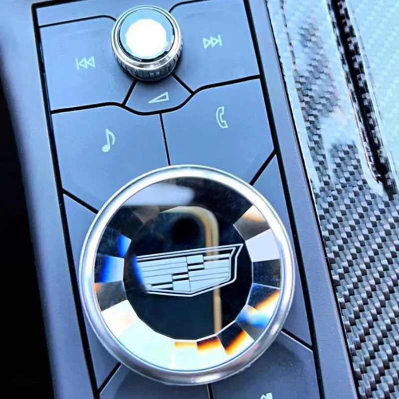 Autó Kiegészítők, Dekorációs Kristály Sebességváltó Gomb Szinten Shift Kezelni Fejét Multimédia Matricák Cadillac XT4 CT6 XT6 CT5 XT5