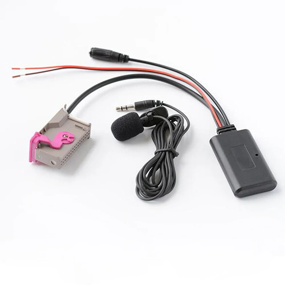 bluetooth-Aux Vevő Adapter Kábel a Mikrofon a kihangosító modul aux Audi A3 A4 A6 A8 TT R8 RNS-E a 32 Pin-Fej Egység