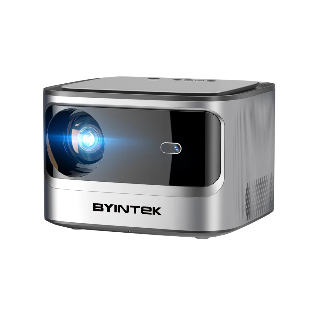 BYINTEK X25 1080P Hordozható házimozi, Video Projektor Natív Full HD 1920*1080 Rövidebb fókusztávolság