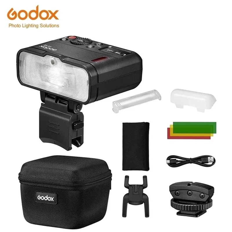 Godox MF12 Vaku TTL Makró Speedlite Vaku 2,4 GHz-es Vezeték nélküli Vezérlő Speedlight A Sony, Canon, Nikon, Fuji Olympus Pentax