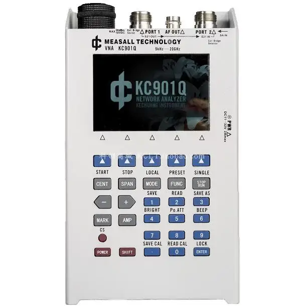 KC901Q 9KHz-20GHz Vektor Hálózat Analizátor VNA RF Multiméter Spektrum Teszter Rózsaszín