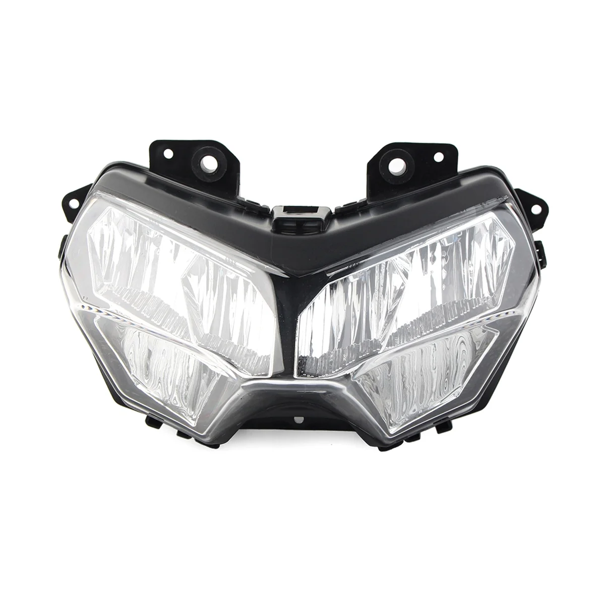 LED-es Motorkerékpár Fényszóró Szerelvény Z400 Z650 Z900 18-21 Elülső Lámpák Fej Fény Lámpa Spoiler