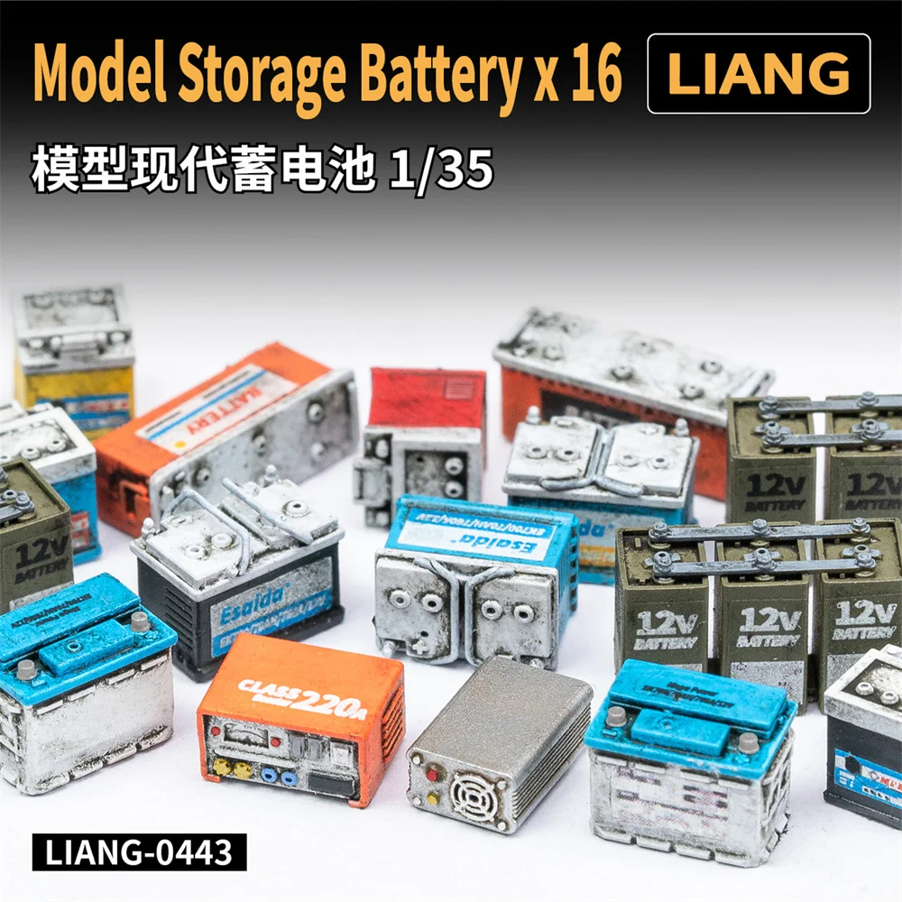 Liang Modell Eszközök Modell Stroage Akkumulátor Részlet-fel Több Frissítést Kit Így Eszközök Skála 1/35