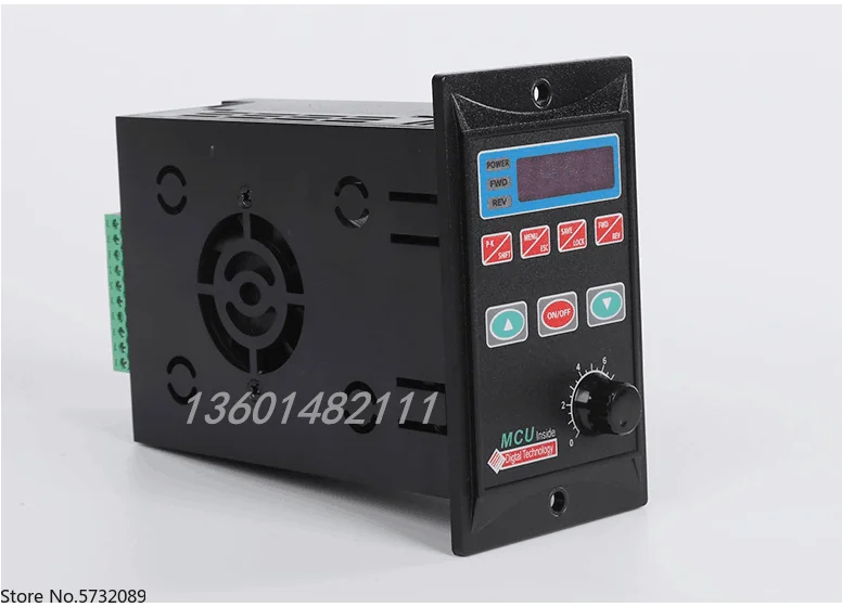 MCU T13-400W-12-H egyfázisú 0.2 kw frekvencia átalakító egyfázisú bemenet 200W400W750W kimeneti háromfázisú