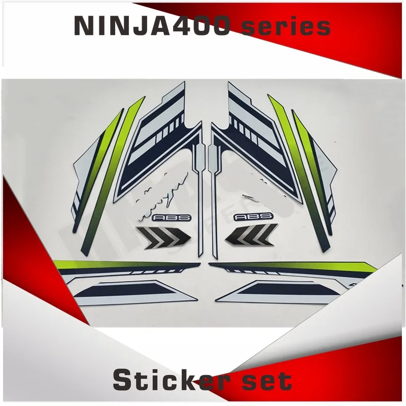 Motoros Egész Spoiler Matrica, Matrica Készlet NINJA400 ninja 400 2022