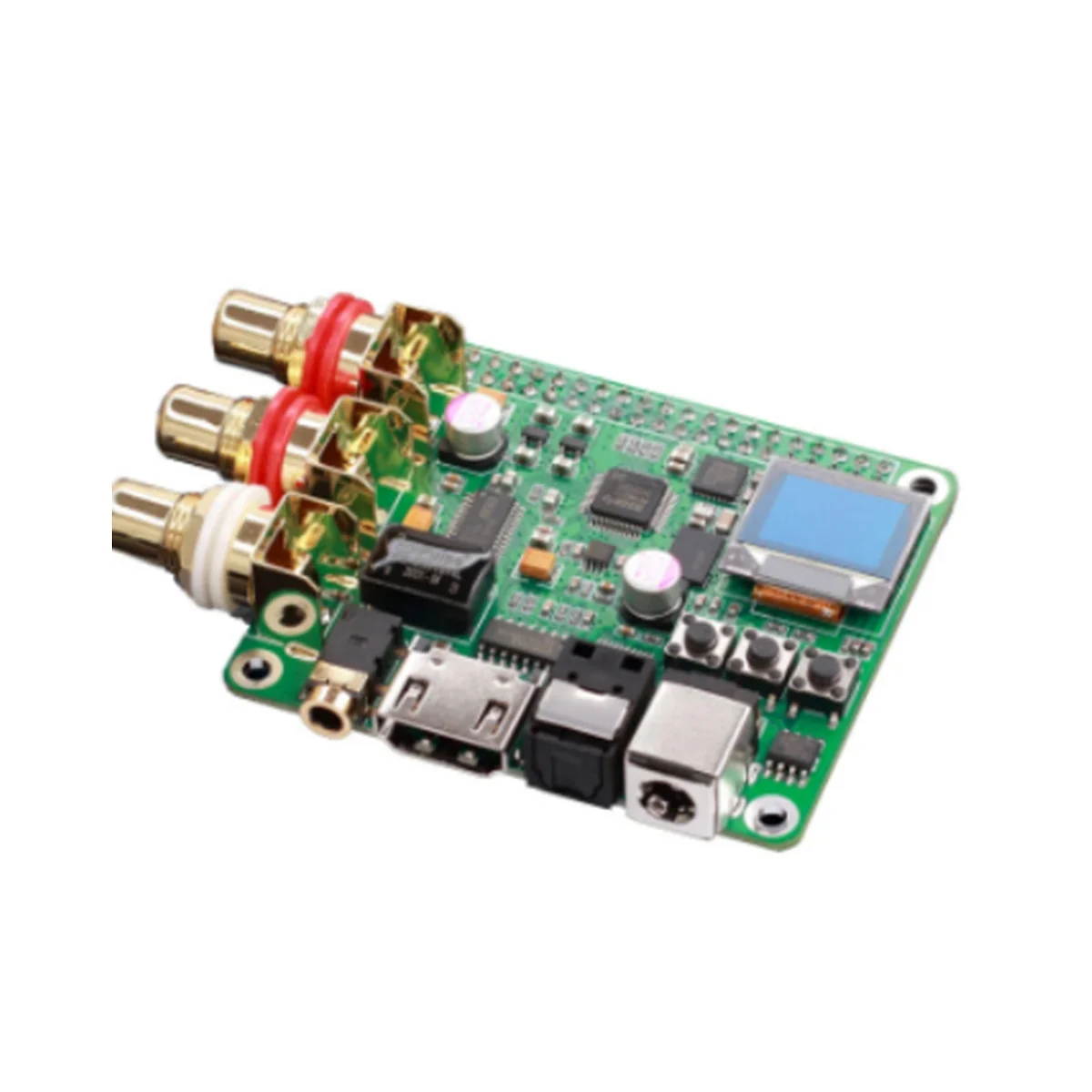 Raspberry Pi DAC Audio Dekóder Testület HIFI Terjeszkedés Moudle Támogatja Koaxiális Optikai I2S KI a Raspberry Pi 3B 3B+ 4B.