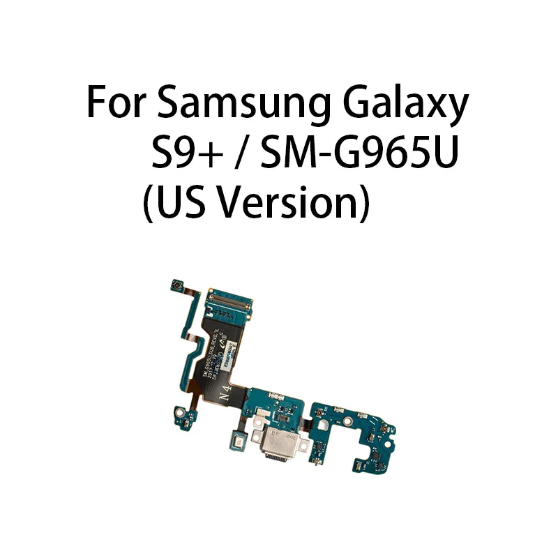 Samsung Galaxy S9 Plusz SM-G965U (amerikai Változat), USB Töltő Port Dokkoló Töltő Csatlakozó Tábla Flex Kábel