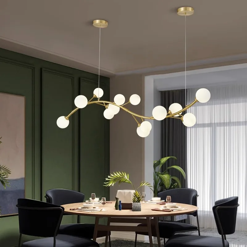 Skandináv lakberendezés étkező Medál lámpa, világítás beltéri világítás Mennyezeti lámpa lóg lámpa csillár lámpa nappali