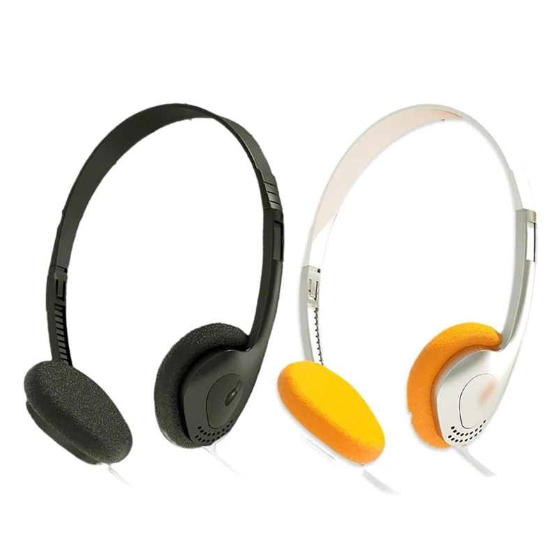 Y2K Retro Fülhallgató Fülhallgató Rezsi Fülhallgató, hi-fi Hang, Támogatja a 3.5 mmAUX 3.5 T21A