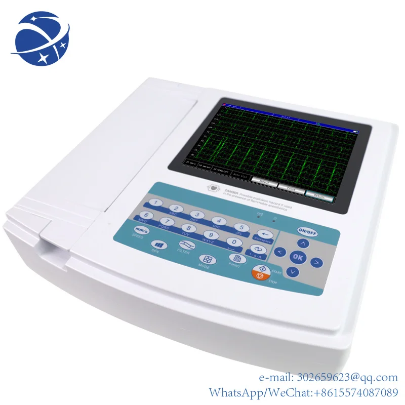 Yyhc CONTEC ECG1200G echokardiográfia electrocardiograph ekg gép