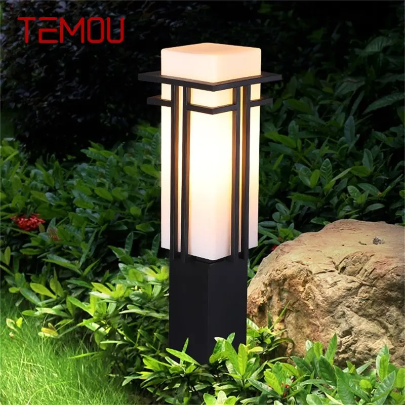 ·TEMOU Kültéri Kerti Lámpák Modern Kerti Lámpa LED Vízálló IP65 Haza Dekoratív Villa Duplex
