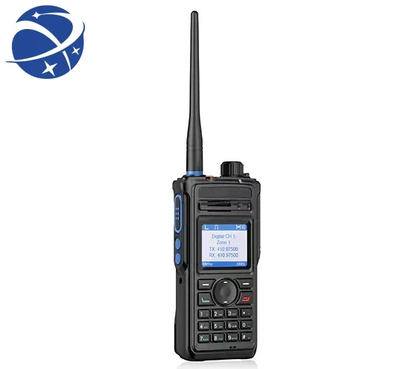 Új IP68 Hang Titkosított Hosszú távú UHF-VHF Digitális kétirányú Rádió, GPS